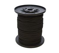 ANKO PLANEN Sandow 8 mm de diamètre, Gaine PE, résistant aux UV avec Insert Mono, Noir (10)