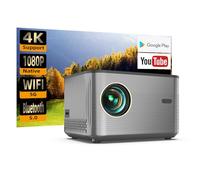 ANKOUJA Projecteur Video 4K Supporté, Vidéoprojecteur 5G WiFi Bluetooth, Full HD 1080P Natif Rétroprojecteur Home Cinéma pour Android iOS Windows USB HDMI Compatible Smartphone, PS5, Fire TV Stick