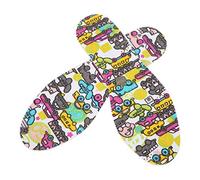 ANKROYU 1 Paire De Semelles Orthopédiques pour Enfants, Soutien de la Voûte Plantaire, Semelle Intérieure Respirante en Latex pour Chaussures(#02)