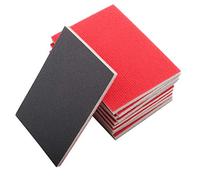 ANKROYU 10 pcs en papier de verre, 70 x 100 mm de taille, 6 mm d'épaisseur, 120 180 240 Multi-, éponge flexible pour le bois de ponçage à la main, projets en métal pour artisanat (180#)