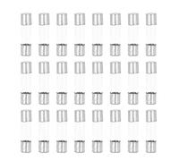 ANKROYU 100 pièces Tube de verre à action rapide 5x20mm Protection de Circuit pour les projets de bricolage électroniques sûr fiable de haute qualité (Kha)