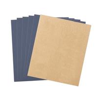ANKROYU 100pcs papier de verre abrasif premium P1500 GRIT Dissipation de chaleur rapide Dual Dual Utilisation en carbure de silicium Papier de verre pour bois de bricolage en métal