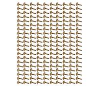 ANKROYU 200 pièces de punaises de rembourrage en bronze, placage métallique, clous décoratifs brillants pour vêtements punk, chaussures, sacs, projets de bricolage, matériau en fer