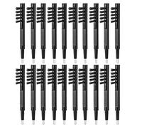 ANKROYU 20pcs brosse de nettoyage pour aide auditive, brosse de nettoyage pour amplificateur auditif avec aimant en boucle de cire, accessoire pour aide auditive, kits de nettoyage pour aide auditive
