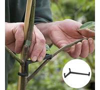 ANKROYU 20PCS Fruit Branch Spreader, Plastic Branch Support, Garden Branch Spreader, Plastic Tree Branch Limb Spreader for Gardening Black