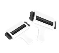ANKROYU 2PCS Presse-Crème De Teinture Pour Cheveux, Presse-Tube De Pigment, Presse Pour Teinture Capillaire, Outil De Compression à Rouleau, Vide-Tube de Dentifrice, Pour Quotidienne Et Coloration