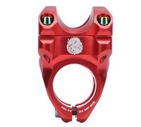 ANKROYU 31,8 mm Sole de guidon court léger CNC Aluminium alliage du cycle de montagne Sole pour le cycle de conception ergonomique durable Installation facile pour les vélos de mon (Rouge)