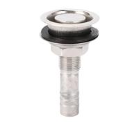 ANKROYU 316 en Acier Inoxydable à la soupape de Coque, raccord de Ventilation Droite 16 mm avec Fil Complet, Ajustement de pénétration de Coque en Bateau Marin pour Les navires de