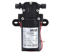 ANKROYU 36W 12V 24V Pompe à eau à membrane électrique Mini pompe à eau haute pression pour pulvérisateur agricole Lavage de voiture Équipement industriel Anti-érosion (DC12V)