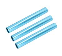ANKROYU 3pcs Competition Relay Baton Bright Color Cound Hollow Trouvés en Aluminium Relay Relais Baton Piste pour la compétition de Concours de Concours de Sport Relay Race Race pour Les (Bleu)