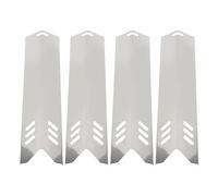 ANKROYU 4 PCS 38cm Universal Plaque Chauffante, Barbecue Plaque Chauffante Chaleur Pièces De Rechange, Rechange Universelle pour Couvercle Brûleur Pièces en Acier Inoxydable