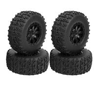 ANKROYU 4 pièces 1/10 RC pneus de voiture roues pneu en caoutchouc cadre en plastique haute performance poignée surface antidérapante pour ZD Racing Kyosho Hongnor HPI Carson FS R