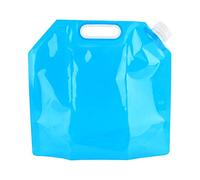 ANKROYU 5l Sac à Eau Pliable Porable Pliage Rangement de Stockage Poids Léger Féche de Fuite Porte-Eau Potable pour Le Camping Randonnée Activités extérieures Food Grade PE Bleu