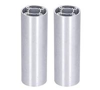 ANKROYU 6063 Tube alliage en aluminium Round droit de support structurel droit des sièges pour robotique Tetrix FTC Première compétition OD 32 mm 2pcs (6103-0032-0144)