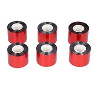 ANKROYU 6pcs Bird dissuasif Réplexion Réflexion Ruban d'oiseau Effrayant Ribbon répulsif pour Les Fournitures de Jardin Silver + Rouge