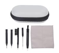 ANKROYU 7 Pièces Outil De Nettoyage Pour Aide Auditive, Petite Brosse, Chiffon De Nettoyage, Kit D'accessoires De Soin Pour Bouchons D'oreille, Outil De Nettoyage Pour Amplificateur D'aide Auditive