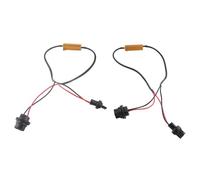 ANKROYU 7440 T20 50W8RJ Hyper Flash Fix Adaptateurs de câblage sans erreur Connecteur de résistance pour clignotants LED Installation Plug Play Harnais latéral gauche droit ABS Noi