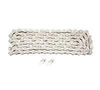 ANKROYU 8 Speed Bike Chain, Carbon Steel Mountain Bicycle Chain for Speed Road Folding Bikes, Electroplated Finish for Quick Connect Master Link Included
