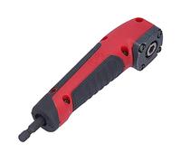 ANKROYU Adaptateur à Angle droit, perceuse électrique, outil de tournage, raccord à 90 °, dispositif d'angle Anti-Vibration, 15cm