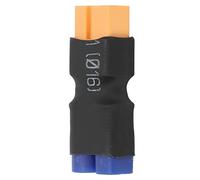 ANKROYU Adaptateur de connecteur de Batterie XT60 à EC3, convertisseur de Prise en Alliage de cuivre Haute Performance pour Voitures RC, Drones, Bateaux, Noir 1.5 Pouces