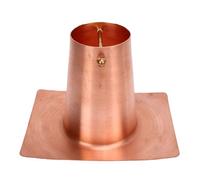 ANKROYU Adaptateur de gouttière en chaîne de Pluie en cuivre avec Boulon en Laiton pour Installation de Tuyau de Descente, améliore Le Drainage et l'extérieur de la Maison, Concept