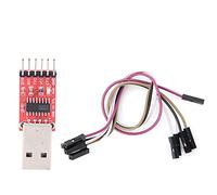 ANKROYU Adaptateur de Port série USB vers TTL 232 RS232, Puce CH340C, Mini convertisseur de câble de téléchargement Haute Vitesse pour projets électroniques Pro Mini