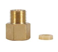 ANKROYU Adaptateur De Réservoir, Convertisseur D'adaptateur De Réservoir De Cylindre, Adaptateur De Réservoir De Cylindre en Laiton W21.8 CGA320, Raccord De Connecteur(Conversion W21.8 en CGA320)