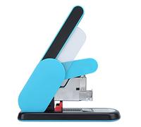 ANKROYU Agrafeuse robuste de qualité professionnelle, capacité de 190 pages, chargement en profondeur réglable, mécanisme anti-bourrage, poignée ergonomique pour bureau, école, uti (Bleue)