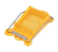 ANKROYU -aliments de cuisine en fil d'acier inoxydable de qualité supérieure, trancheuse multifonction pour jambon, saucisses, déjeuner, viande, œufs durs, Fruits et légumes, base (Jaune)