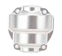 ANKROYU Aluminium Alloy RC Couvre d'essieu Accessoire de Mise à Niveau léger de Haute qualité pour RGT Rock Cruiser Ex86100 RC Crawler Car Silver Black P860002 8.2 x 5 x 1,5 cm (Silver P860002S)