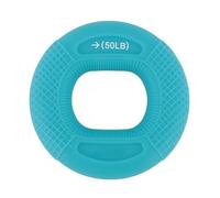 ANKROYU Anneau de renforcement de l'adhérence à la main Premium Silicone Force Force Trainer Raguez Squeez pour l'avant-bras Finger Exercice Muscle Training Rehabilitation Thérapie (Bleu 40 à 50 lb)