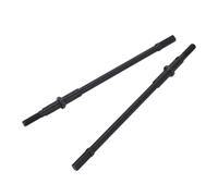 ANKROYU Arbre de transmission arrière pour voiture télécommandée, 2 pièces, en alliage d'aluminium, universel, pour SCX10 PRO, durable, équilibré, stable, performance améliorée