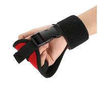 ANKROYU Attelle De Main D'AVC, Orthèse D'attelle De Main, Coup De Gant D'aide à la Préhension, Gant De Main Noir Auxiliaire Gants Fixes équipement D'entraînement Pour Arthrite, Entorse(A)