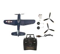 ANKROYU Avion RC prêt à Voler, contrôle 2,4 GHz, télécommande Anti-interférence, adapté aux débutants, matériau EPP Durable, Batterie 400 mAh, Longue durée de vol en extérieur pour