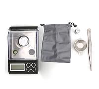 ANKROYU Balance numérique milligramme 0,001 g Balance électronique de bijoux de haute précision Mini balance de poids à écran LCD portable pour ingrédients alimentaires en poudre (20g/0.001g)