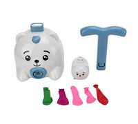 ANKROYU Balloon Powered Toy Tyme STEM éducatif aérodynamique Science Experiment Kit For Kids With Air Pump 5 Balloons Press Lever ABS Plastic 186G 102X121X94MM