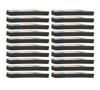 ANKROYU Bande de ponçage professionnelle rouleaux de papier de verre abrasif Kit d'outils de polissage de meulage robuste pour l'artisanat du métal bois cuir 20 pièces 520 x 20 mm (600#)