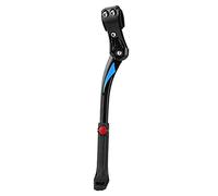 ANKROYU Bicycle Kickstand, Aluminum Alloy Adjustable Bike Stand with Non Slip Base, Mountain Road Cycling Support System for Enhanced Parking Stability (Blue Standard)