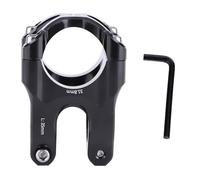 ANKROYU Bike Stem 35mm Lightweight High Strength CNC Aluminum Alloy Handlebar Short Stem for Road Mountain Bikes Durable Sensitive Control Easy to Install Suitable for 31.8mm Handlebars (Black)