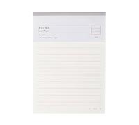 ANKROYU Bloc-notes ligné, papier ligné de qualité supérieure, écriture lisse, feuilles non perforées de 10,4x7,5 pouces, pour le bureau, la maison, les études, l'organisation du tr