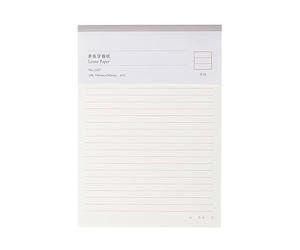 ANKROYU Bloc-notes ligné, papier ligné de qualité supérieure, écriture lisse, feuilles non perforées de 10,4x7,5 pouces, pour le bureau, la maison, les études, l'organisation du tr