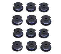 ANKROYU Bobine de Rechange pour Tondeuse ABS, 12 pièces, Bobine de Ligne pré-enroulée, Conception Professionnelle, Forme simplifiée pour AC14RL3A 18V 24V 40V, Accessoires pour outi