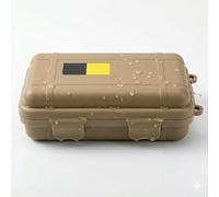 ANKROYU Boîte Sèche De Plongée, équipement étanche De Survie En Plein Air, Boîtes Scellées, Résistantes à la Poussière Et à la Pression, Petites Boîtes De Survie étanches(L-Bronzer)