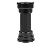 ANKROYU Boîtier de pédalier de vélo haute performance, roulements creux BB, étanches, joint torique, axe de roulement à billes lisse pour VTT, vélos de route, réparation DIY, noir (Noir)