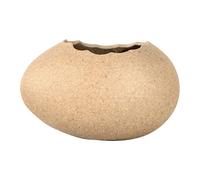 ANKROYU Bol à Dessert en Forme d'œuf d'autruche en céramique, Motif Coquille d'œuf, pour Salade, Glace, collation, décoration Unique pour la Maison, la Cuisine, la Salle à Manger,