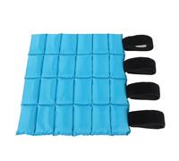 ANKROYU Botte de Glace pour Cheval, 24 Compartiments, Ajustable, en Nylon Respirant et réutilisable, pour Le Soutien des tendons après l'entraînement et la compétition.