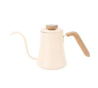 ANKROYU Bouilloire à café col de cygne en acier inoxydable 600ML, verser sur la cafetière avec couvercle thermomètre, contrôle précis du débit d'eau pour la cuisine à domicile, usa