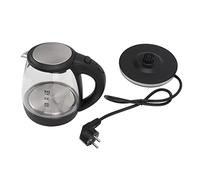 ANKROYU Bouilloire électrique en Verre, 2000W Bouilloire à Eau de 1L Grande capacité Mise Hors Tension Automatique Bouilloire à Lumière Bleue, pour Hôtel Maison Prise UE 220-240V