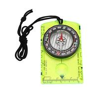 ANKROYU Boussole de Lecture de Carte Professionnelle pour Les Aventures en Plein air, randonnée, randonnée, Survie, Navigation avec règle en Forme de loupe, Boussole d'orientation