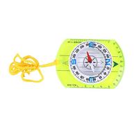 ANKROYU Boussole Professionnelle pour la Navigation en extérieur avec rapporteur de Miroir Multifonction et Outil de Carte Portable pour randonneurs, campeurs, survivants, matériau